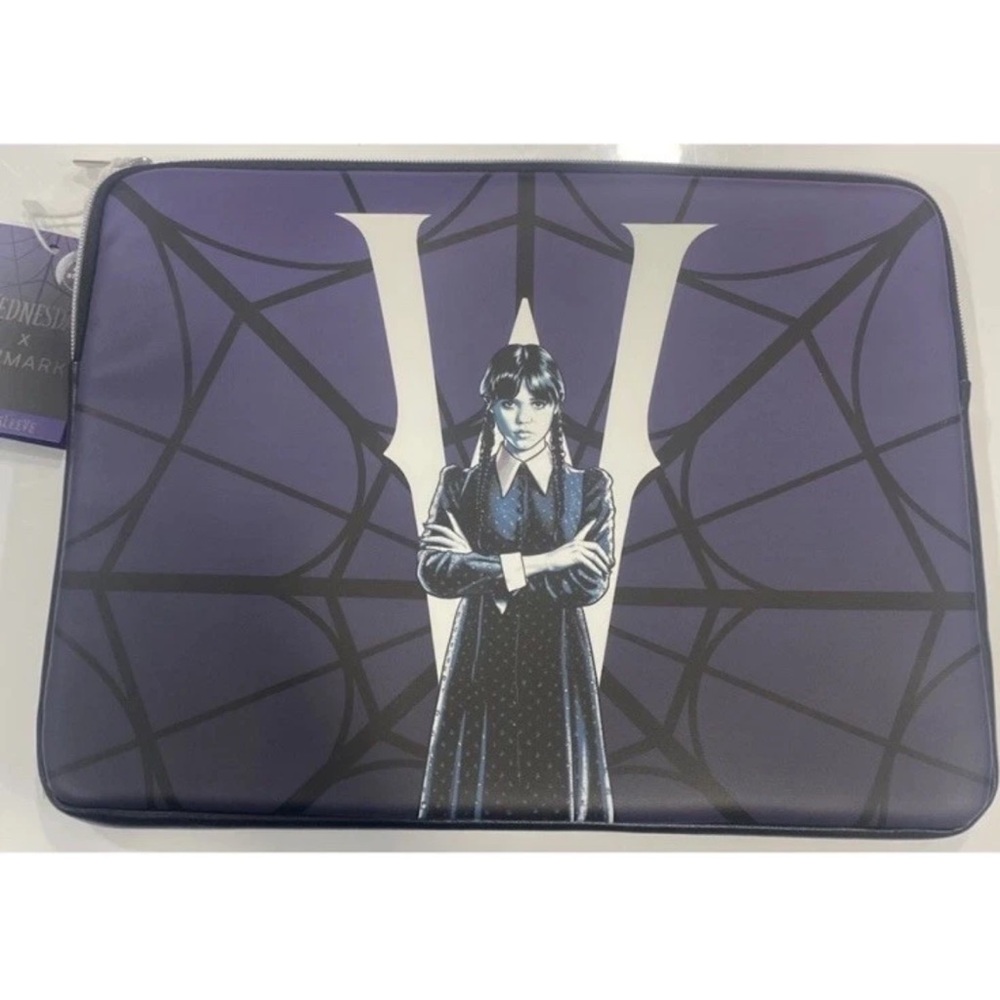 Wednesday X Primark Exclusive Laptop Sleeve Cool New